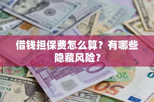 北京借钱担保费怎么算？有哪些隐藏风险？