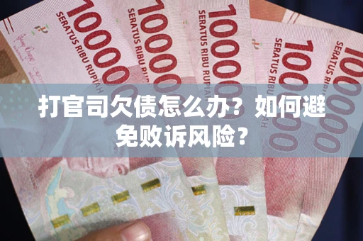 北京打官司欠债怎么办？如何避免败诉风险？