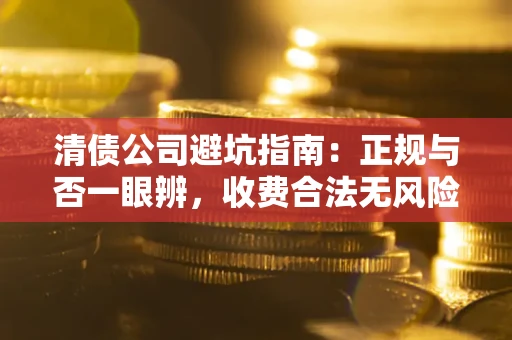 北京清债公司避坑指南：正规与否一眼辨，收费合法无风险这么办！