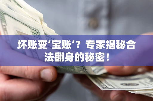 北京坏账变‘宝账’？专家揭秘合法翻身的秘密！