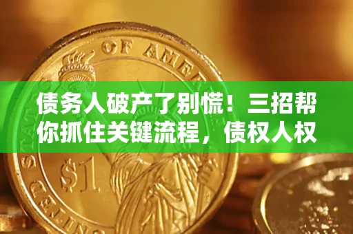 北京债务人破产了别慌！三招帮你抓住关键流程，债权人权益不再缩水