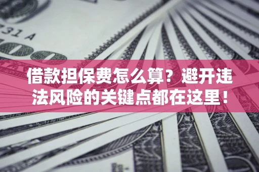 北京借款担保费怎么算？避开违法风险的关键点都在这里！