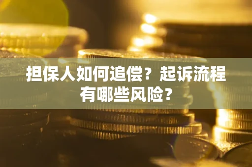 北京担保人如何追偿？起诉流程有哪些风险？