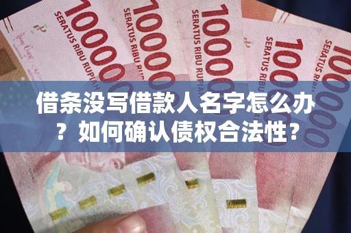 北京借条没写借款人名字怎么办？如何确认债权合法性？