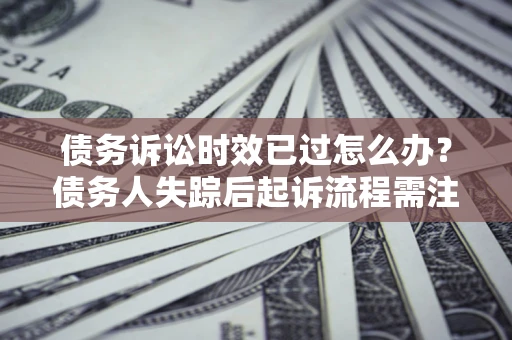 北京债务诉讼时效已过怎么办？债务人失踪后起诉流程需注意什么？