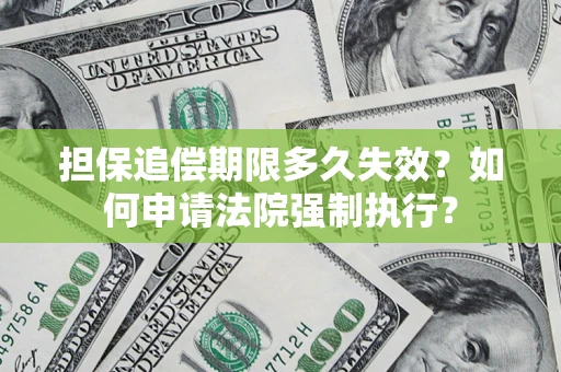北京担保追偿期限多久失效？如何申请法院强制执行？