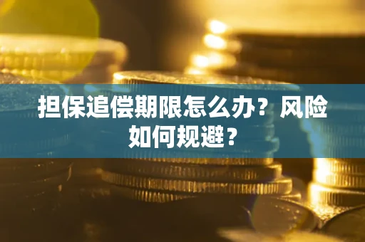 北京担保追偿期限怎么办？风险如何规避？