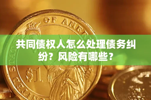 北京共同债权人怎么处理债务纠纷？风险有哪些？