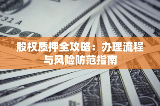 北京股权质押全攻略：办理流程与风险防范指南